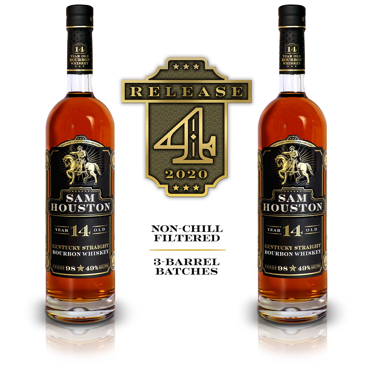 Sam Houston Launches at 14 Year Old Bourbon — Sam Houston Bourbon